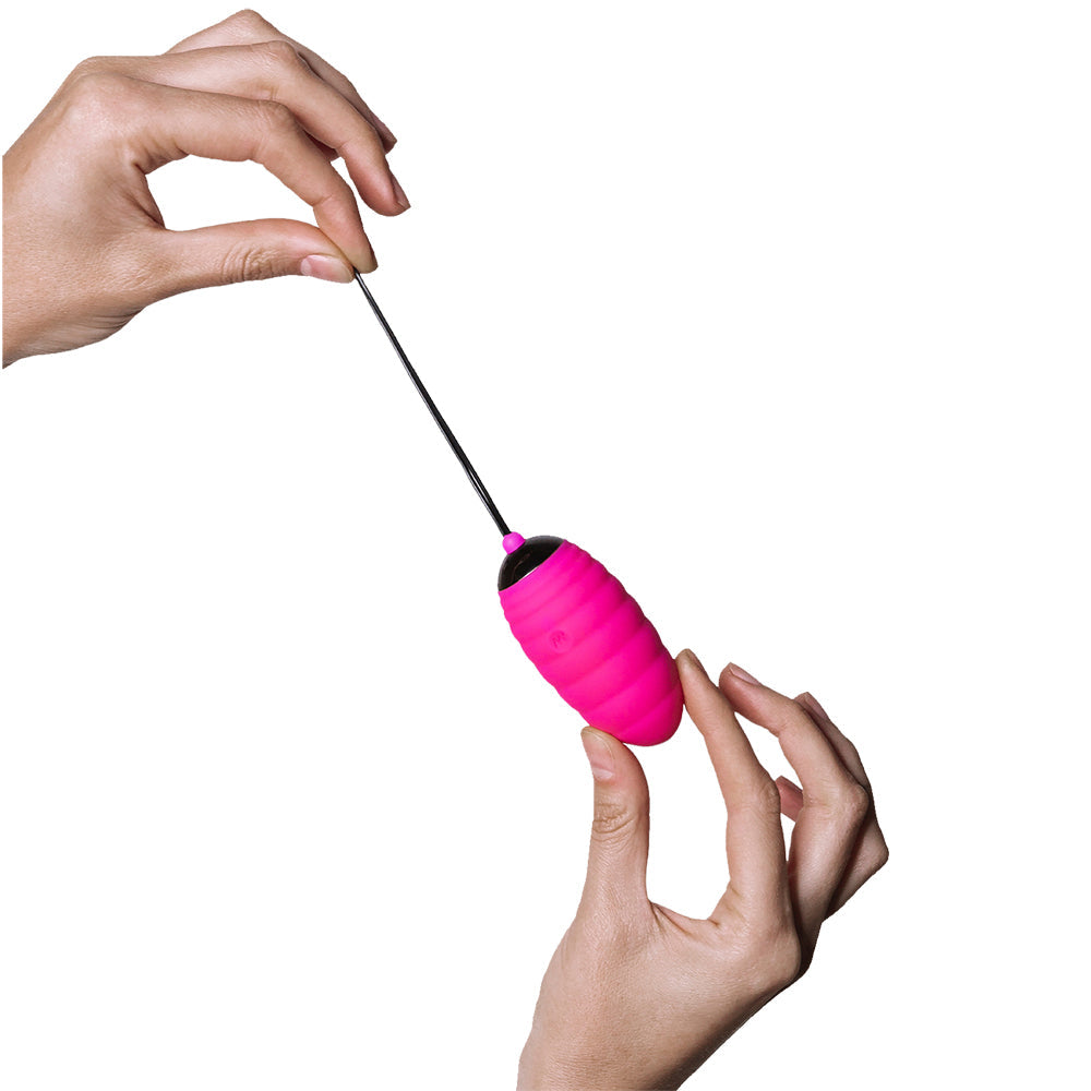 Adrien Lastic Ocean Breeze 2.0 Ultra Powerful Vibrating Egg Pink/Black