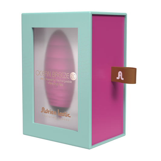 Adrien Lastic Ocean Breeze 2.0 Ultra Powerful Vibrating Egg Pink/Black