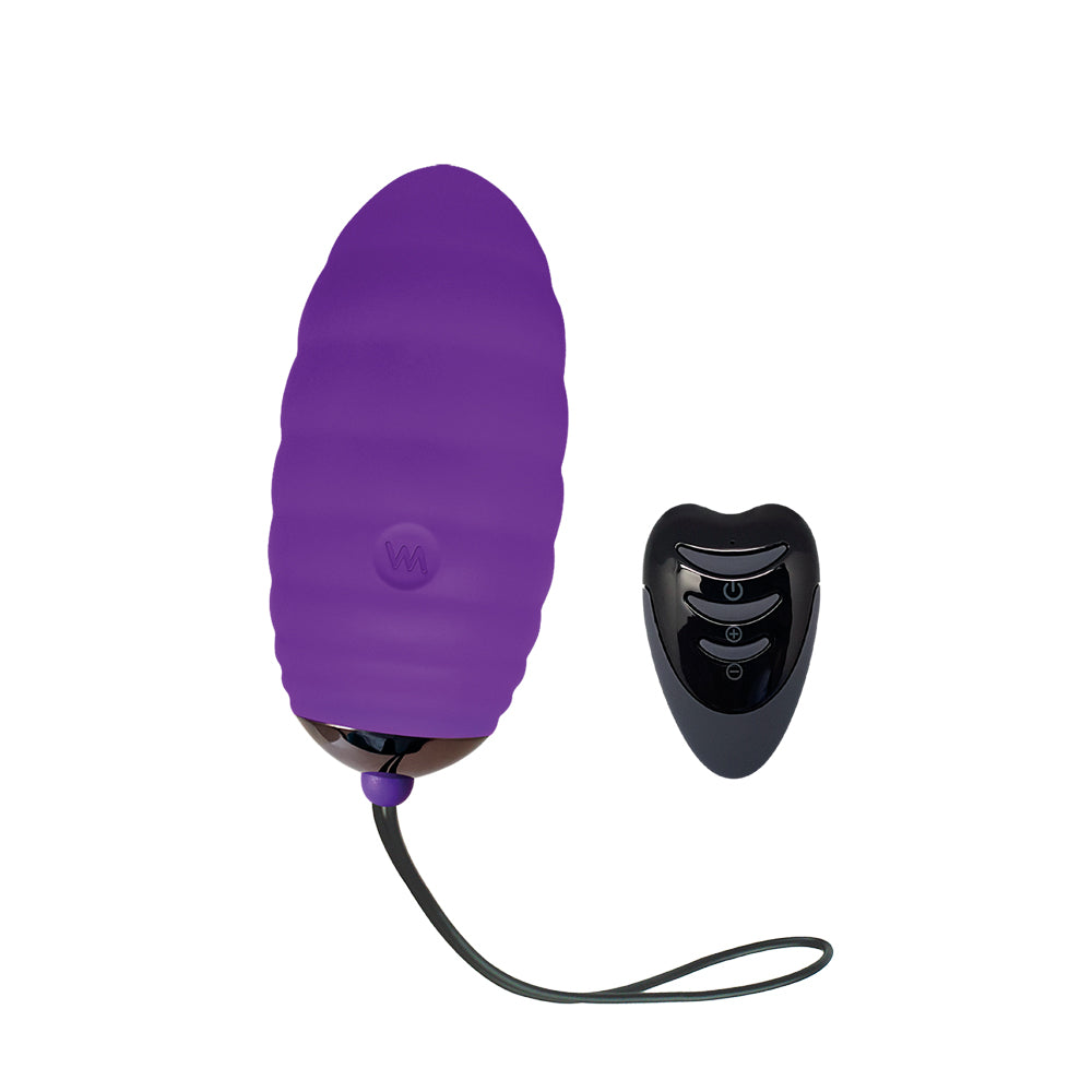 Adrien Lastic Ocean Breeze 2.0 Ultra Powerful Vibrating Egg Purple/Black