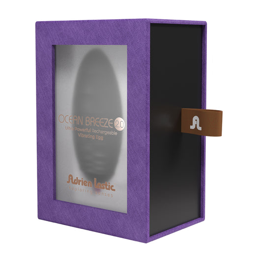 Adrien Lastic Ocean Breeze 2.0 Ultra Powerful Vibrating Egg Black
