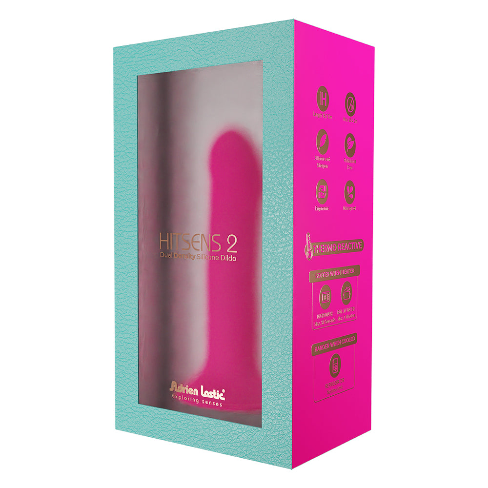 Adrien Lastic Hitsens 2: Dual-Dense Silicone Vibrating Dildo for Ultimate Pleasure