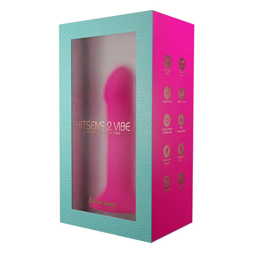 Adrien Lastic Hitsens 2 Vibe – Dual Density Silicone Dildo with Vibrations