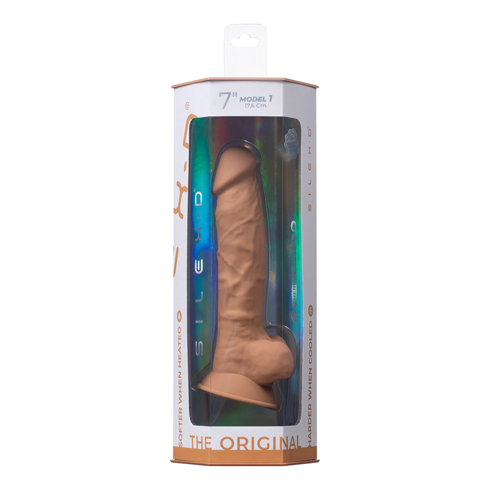 Silex-D The Original Model 1 Dildo - 7 Inch Caramel