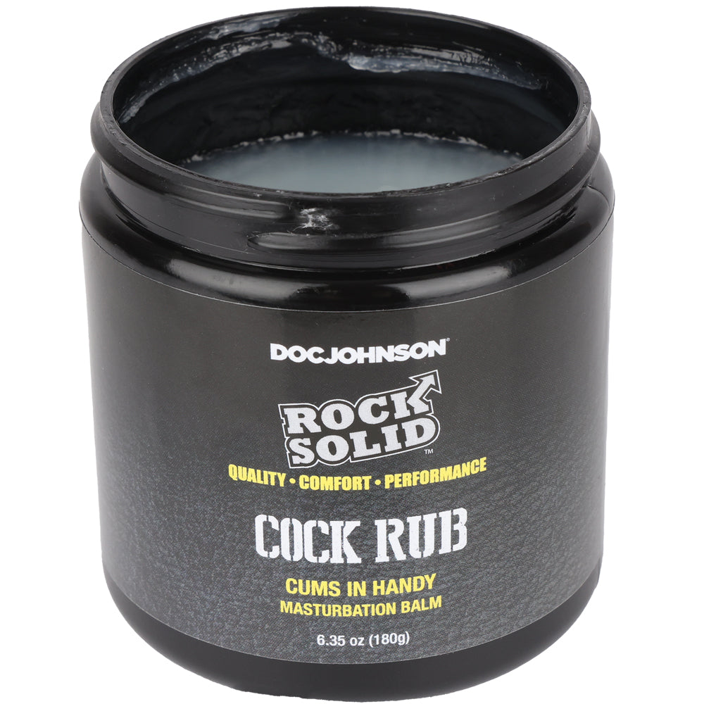 Rock Solid Cock Rub Cums In Handy