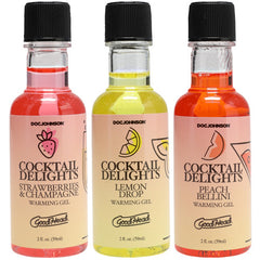 Goodhead Cocktail Delights 3pk 2 oz – Flavored Warming Oral Delight Gel