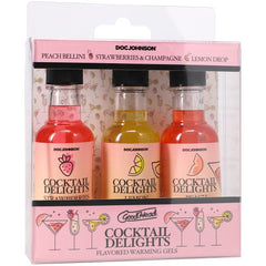 Goodhead Cocktail Delights 3pk 2 oz – Flavored Warming Oral Delight Gel