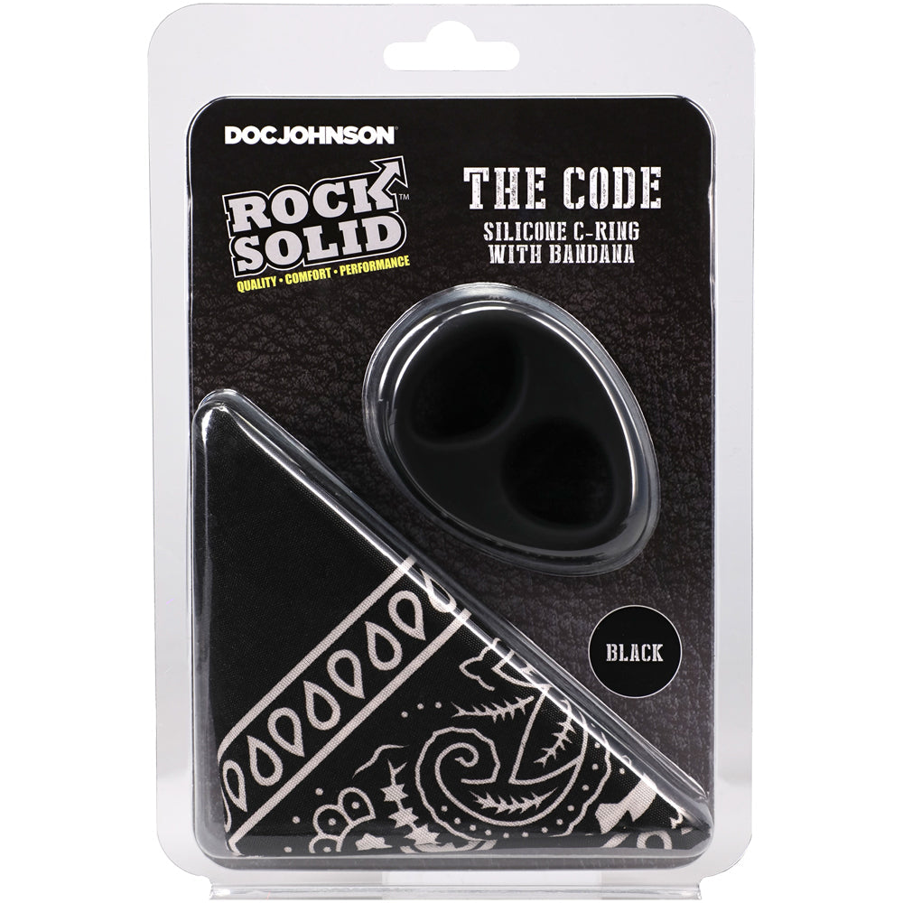 Rock Solid The Code Silicone Cring With Bandana