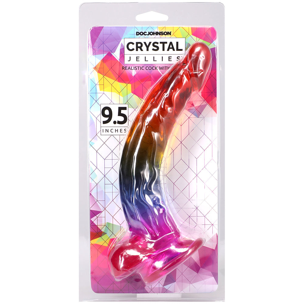 Crystal Jellies  Realistic Cock With Balls