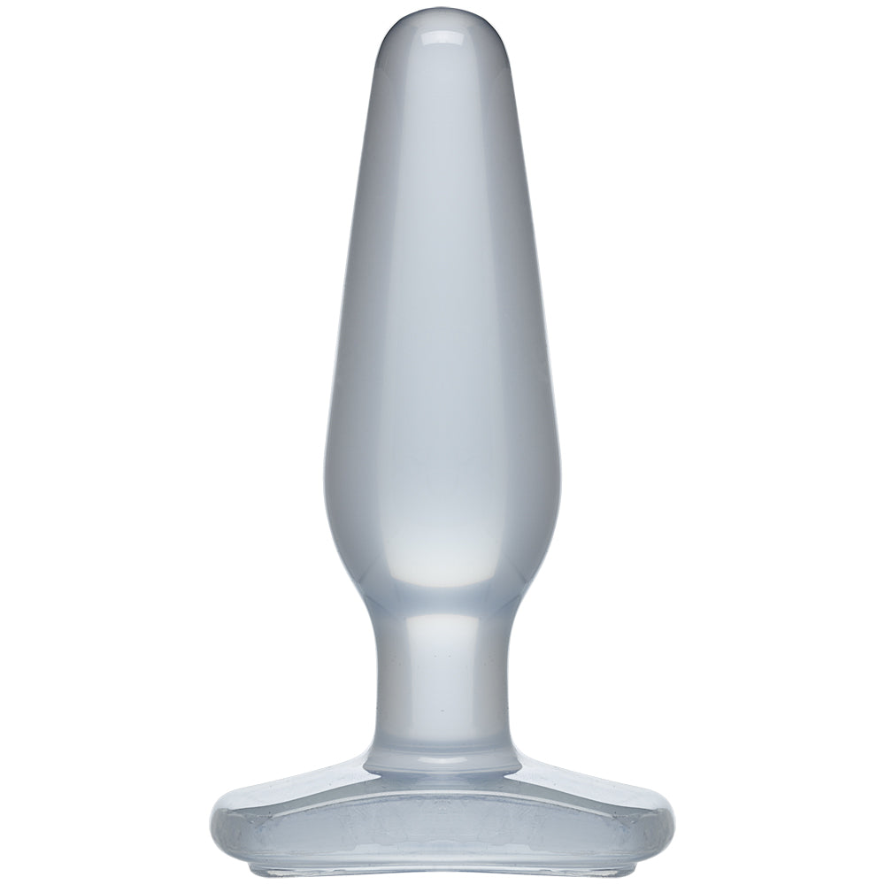 Crystal Jellies Medium Clear Butt Plug