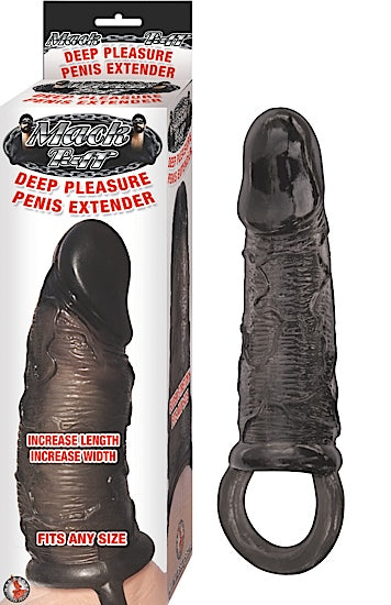Mack Tuff Deep Pleasure Penis Extender - Black, Male Enhancement Device
