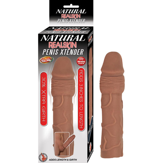 Natural RealSkin Penis Extender - Brown Skin Tone