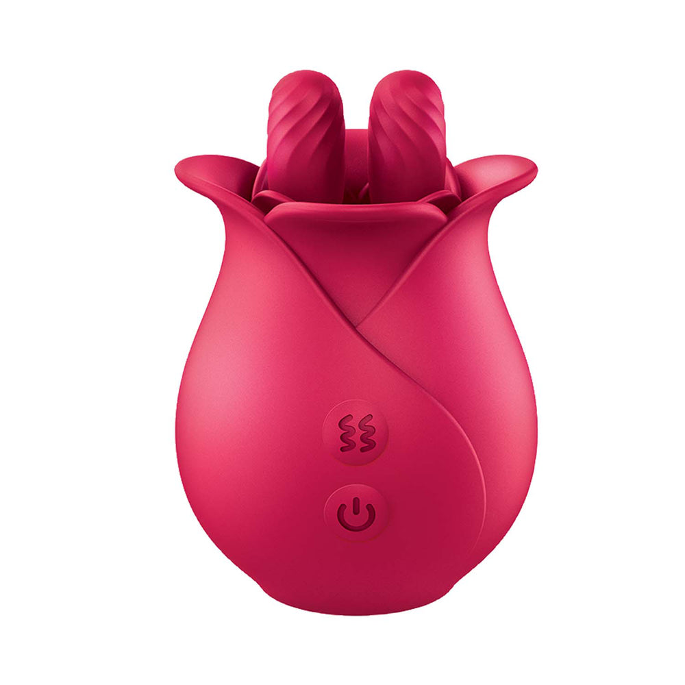 Clit-Tastic Tulip Finger Massager Red