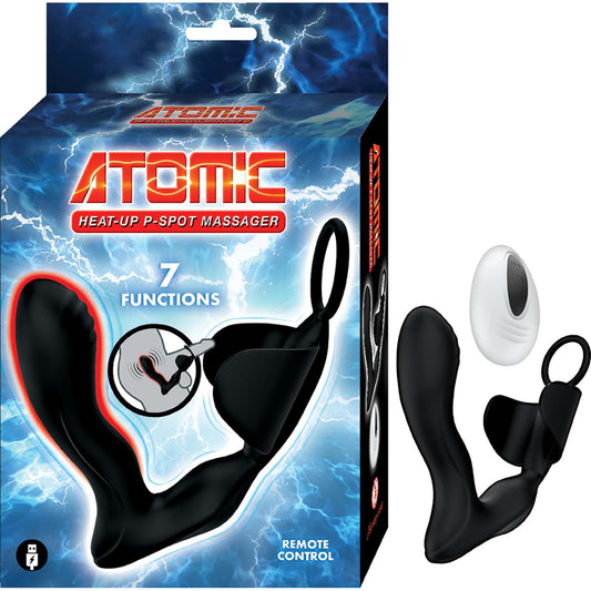 Atomic Heat-Up P-Spot Massager Black