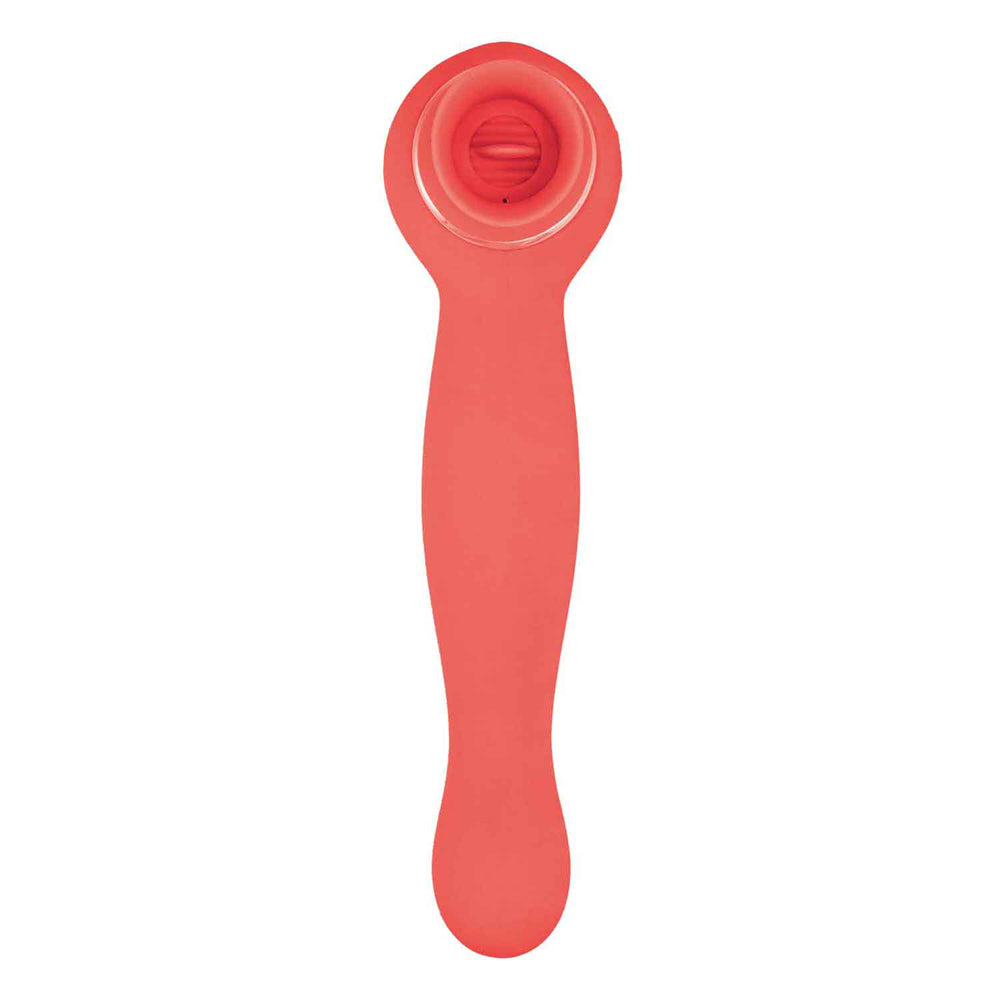 Blaze Luscious Licker Vibrator - Coral