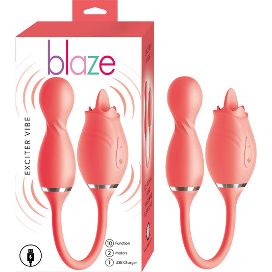 Blaze Exciter Vibe Coral Vibrator