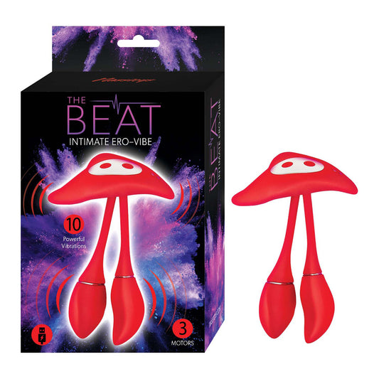 The Beat Intimate Ero-Vibe Red - Premium Adult Sex Toy and Personal Massager