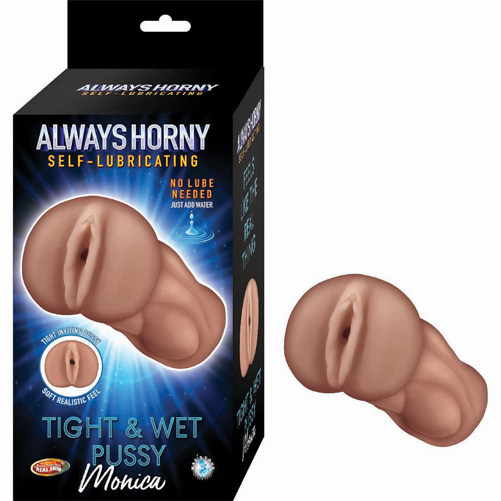 Always Horny Self-Lubricating Masturbator Monica Brown