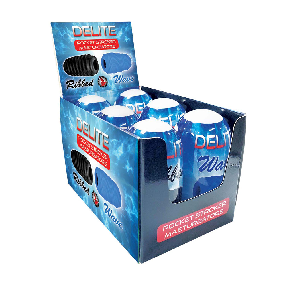 Delite Pocket Stroker Masturbators Display Stand – Retail Shelf Display for Pocket Stroker Toys