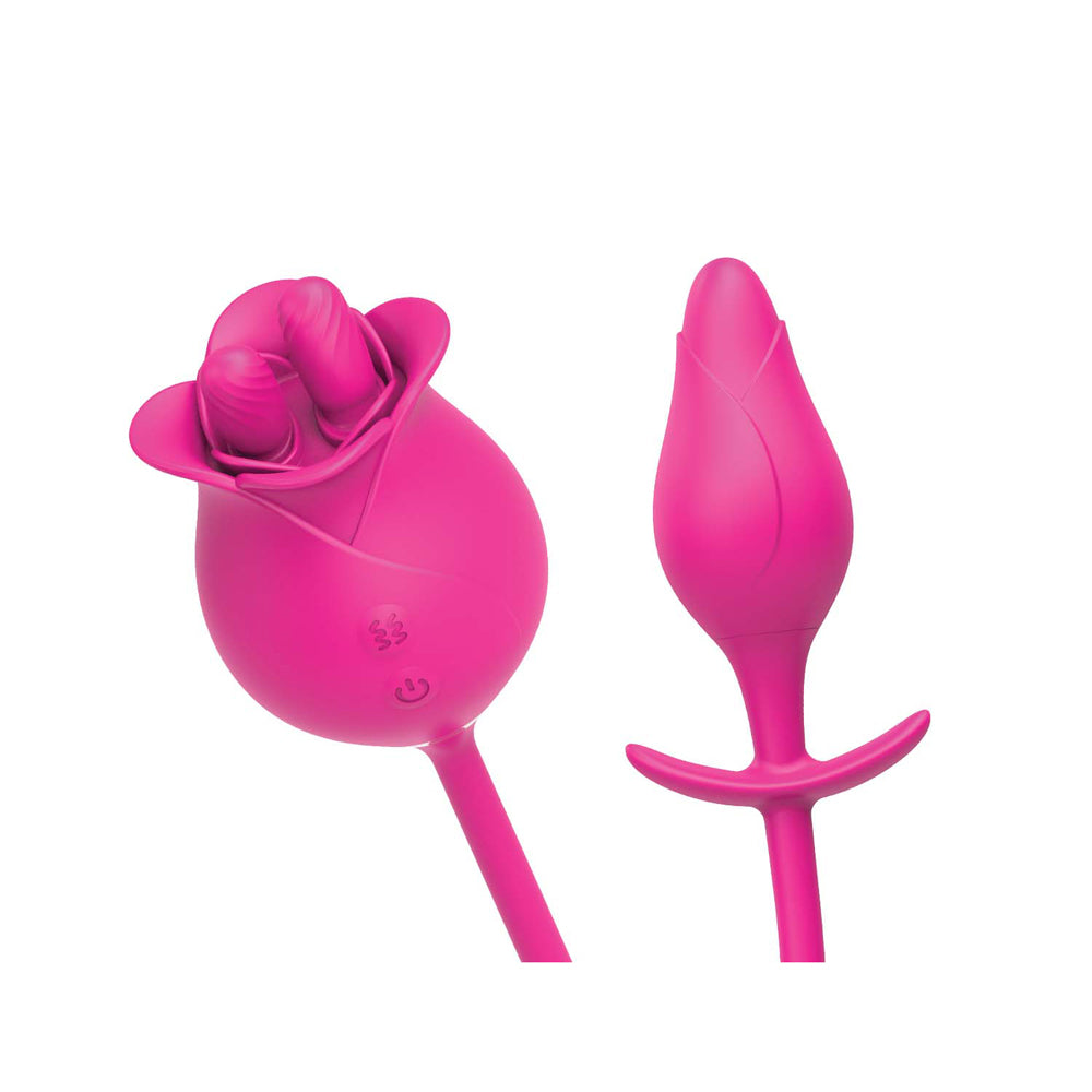 The Royale Dual Massager Pink