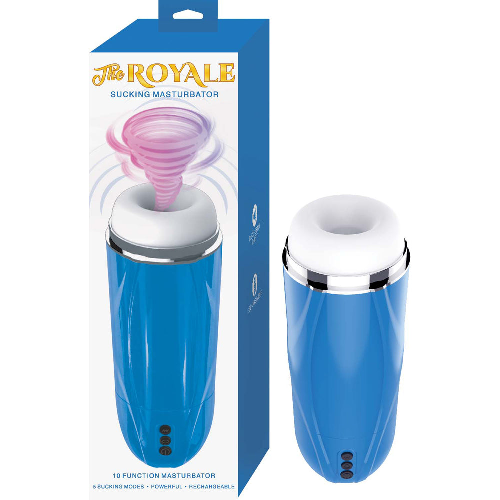 The Royale Sucking Masturbator Blue