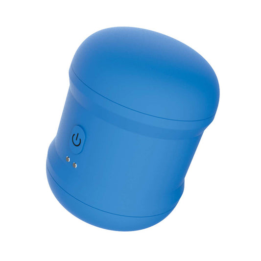 The Royale Masturbator Cylinder Blue – Textured Male Masturbator Sleeve for Intense Stimulation