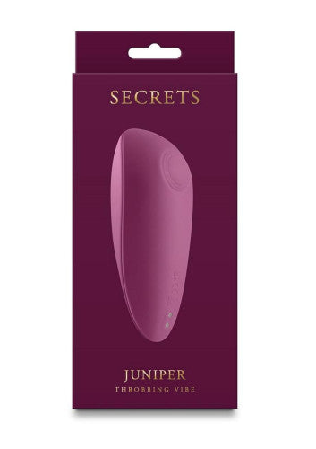 Secrets Juniper Rechargeable Silicone Vibrator - Elegant Design & Powerful Stimulation