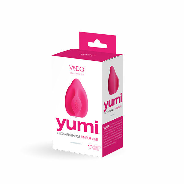 Yumi Rechargeable Finger Vibe Foxy Pink