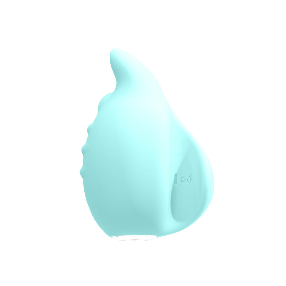 Huni Rechargeable Finger Vibe Tease Me Turquoise