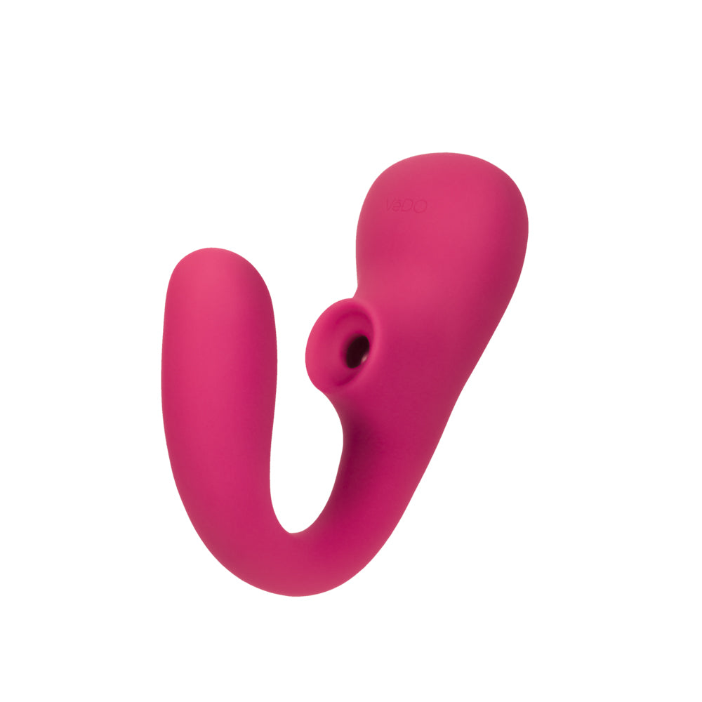 Suki Plus Rechargeable Dual-Sonic Vibrator – Foxy Pink