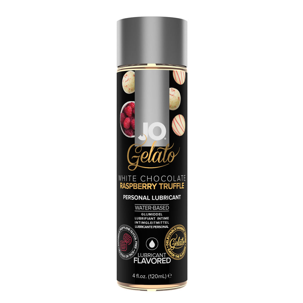 Jo Gelato White Chocolate Raspberry 1 Oz.