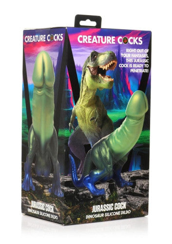 Creature Cocks Jurassic Dock Dinosaur Silicone Dildo 10inch– Wild Stimulation
