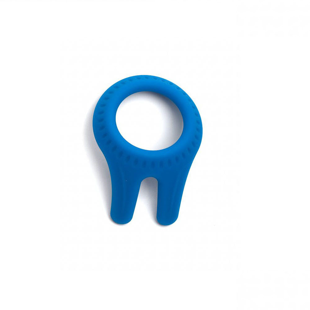 Blue Sport Cock Ring - Adjustable Silicone