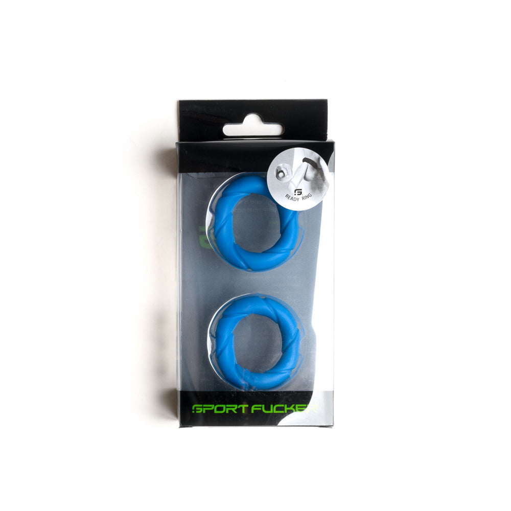 Blue Sport Rings - Ready-to-Use Training Rings for Fitness