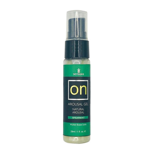ON Arousal Gel Spearmint, 1 oz Bottle - Lubricant for Enhanced Sensation