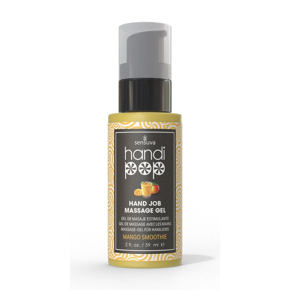 Handipop Edible Massage Gel Mango Smoothie – 2 oz Bottle