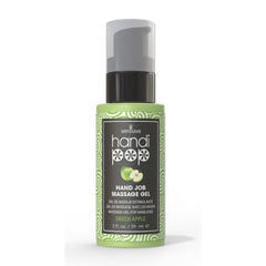 Handipop Edible Massage Gel - Green Apple, 2 oz Bottle