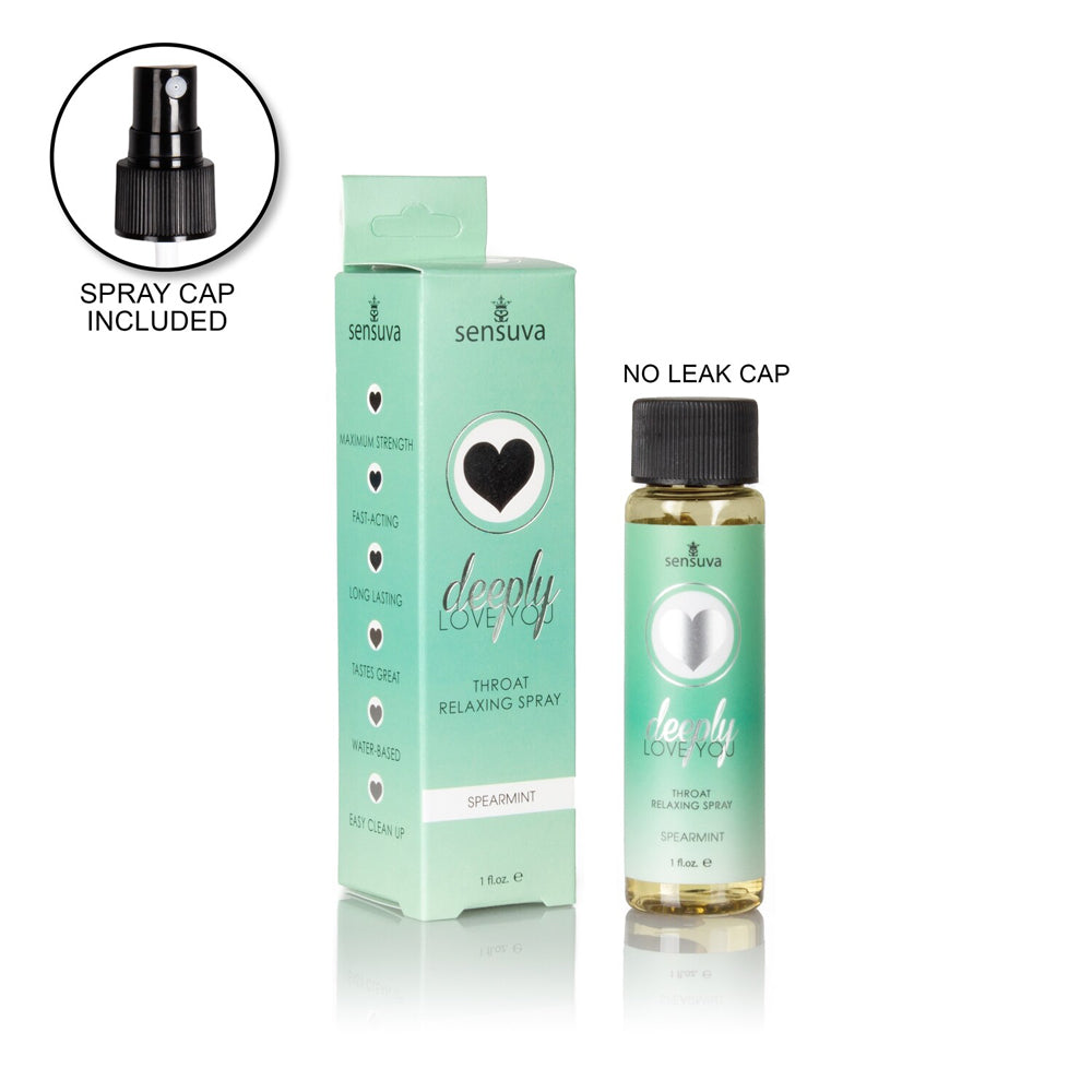 Deeply Love You Throat Soothing Spray – Spearmint, 1 oz Bottle
