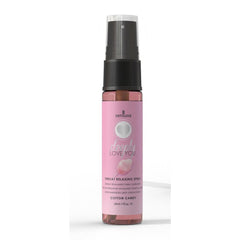 Deeply Love You Throat Relaxing Spray – Cotton Candy Flavor, 1 oz Bottle