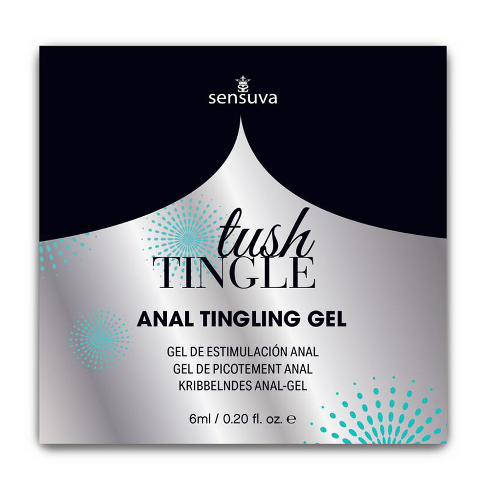 Tush Tingle Anal Stimulation Gel 6 Ml. Single-Use Packet