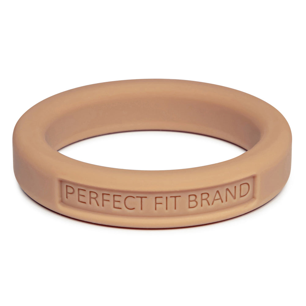 Silicone Penis Ring 1.75 in (44 mm) Medium-Stretch Skintone 3
