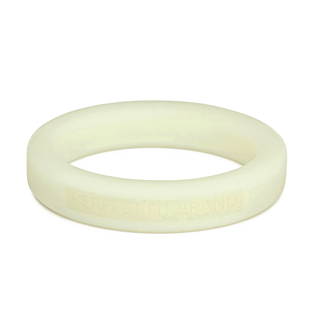 Silicone Penis Ring – Classic 1.75 inch (44 mm), Medium Stretch, Glow in the Dark