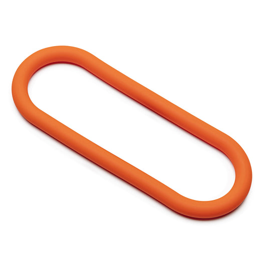 12" Silicone Hefty Wrap Ring - Orange | Versatile Pleasure Enhancer