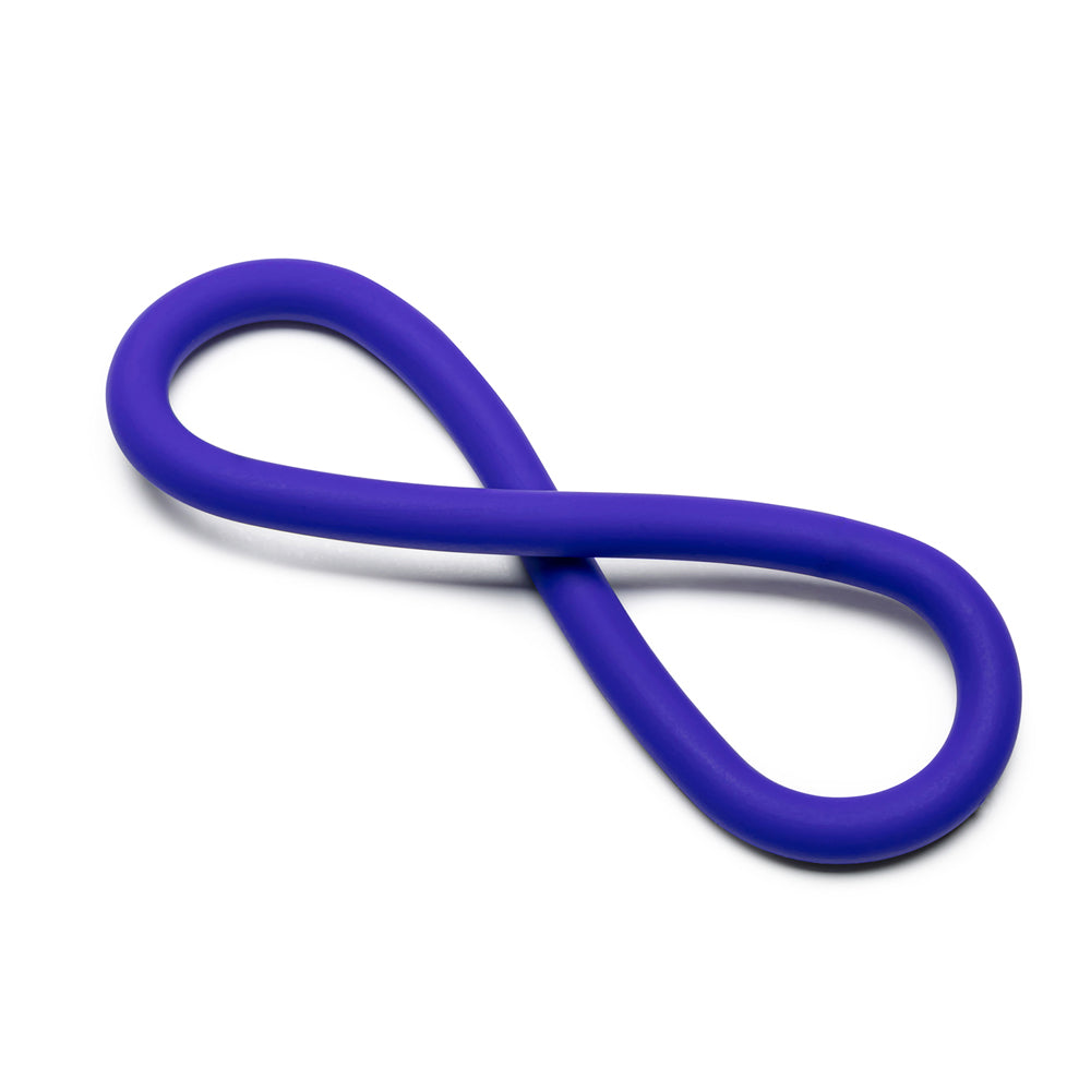12" Silicone Hefty Wrap Ring in Purple - Versatile & Comfortable