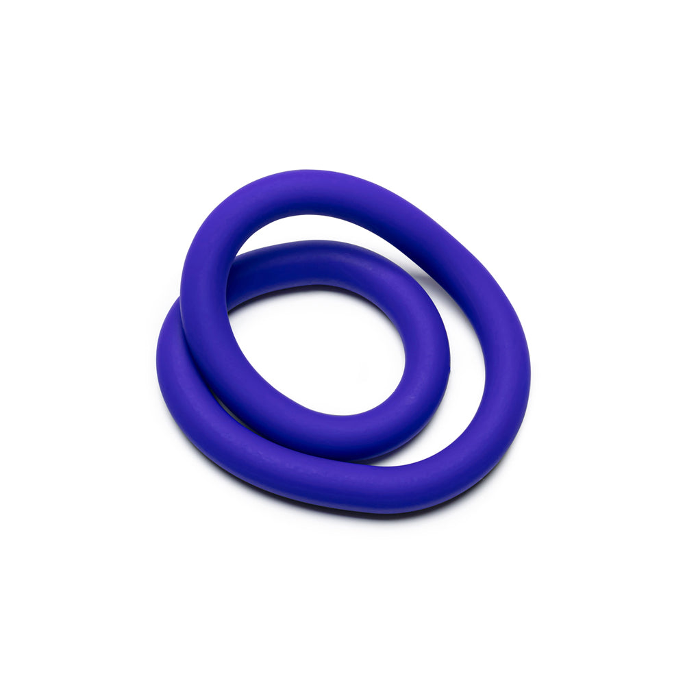12" Silicone Hefty Wrap Ring in Purple - Versatile & Comfortable