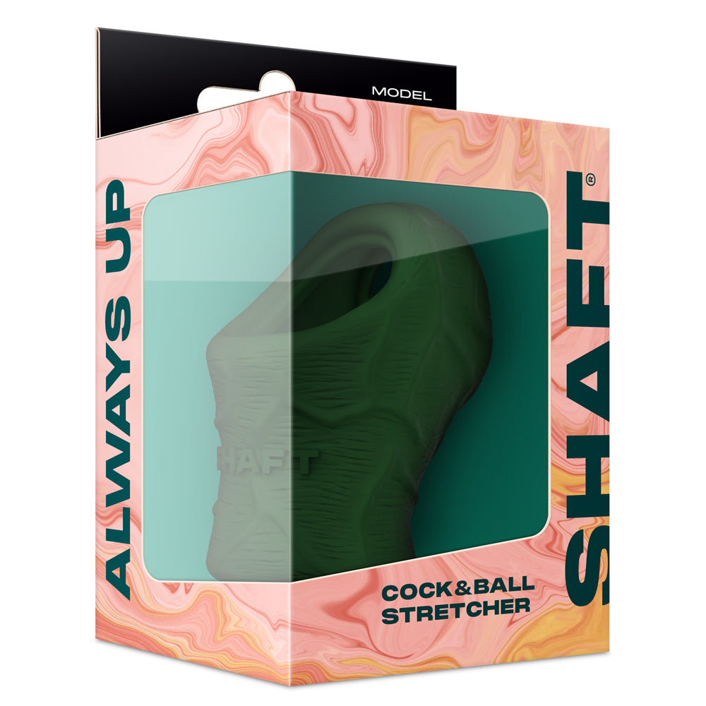 Model P Green Shaft Cock & Ball Sex Toy for Men – Male Arousal Device