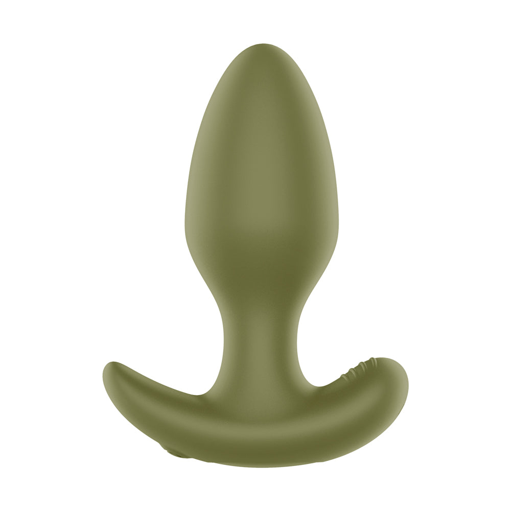 Vibrating Anal Plug Green