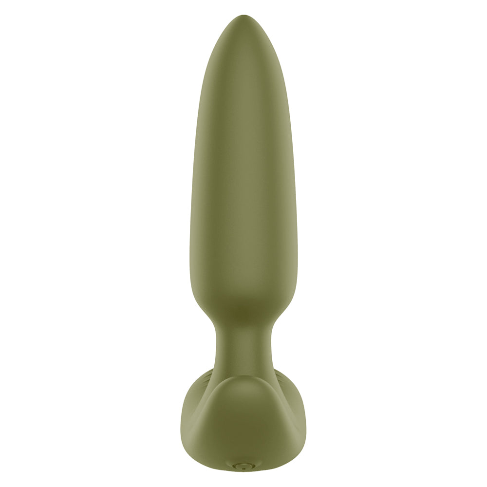 Pointed Vibrating Plug Green