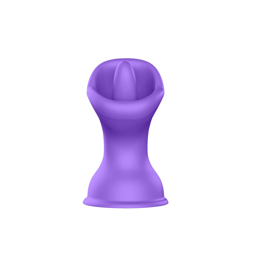 Mv57: Mouth & Tongue Vibrator Purple