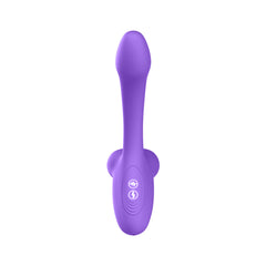 DV35 Duo Vibrator Purple - Dual-Action Rechargeable Sex Toy