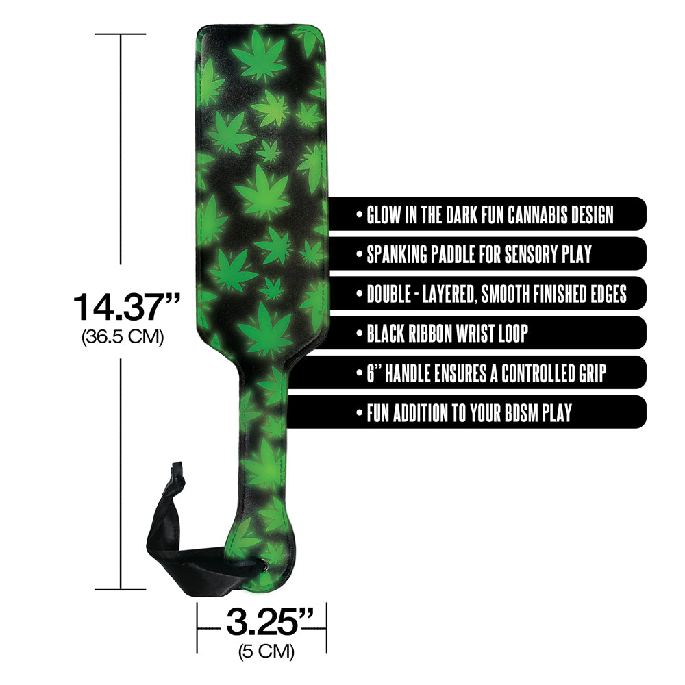 Stoner Vibes Chronic Collection Glow In The Dark Paddle